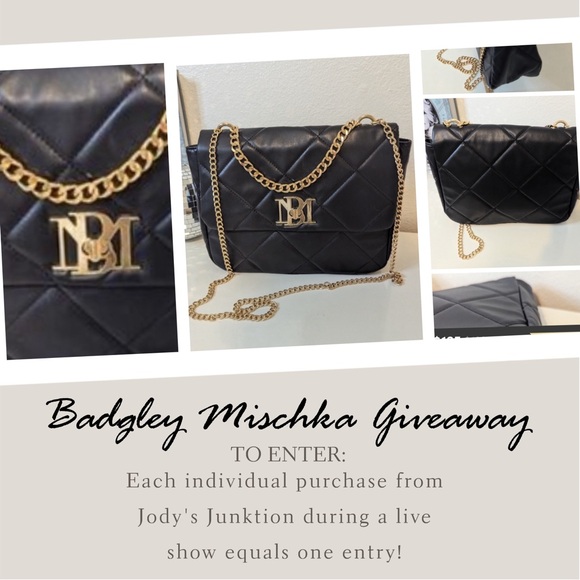 GIVEAWAY- Badgley Mischka Bag - Picture 1 of 2